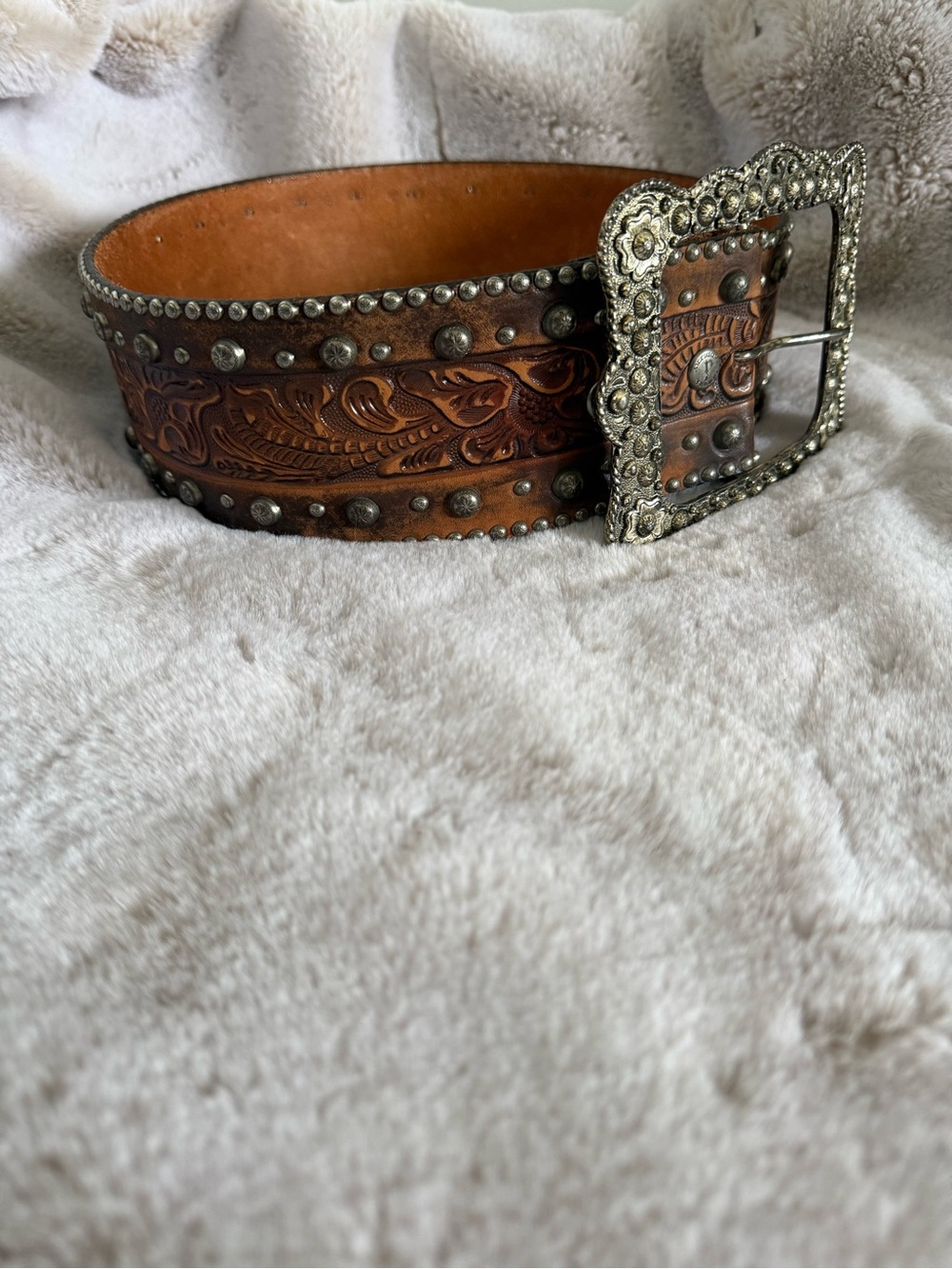 Double J Saddlery B351 Extra Wide Belt - 32” - Picture 4 of 7